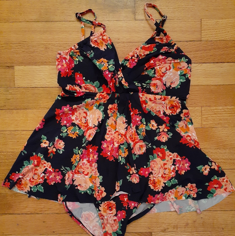 Garnet Hill one piece Bathing Suit - sz 10